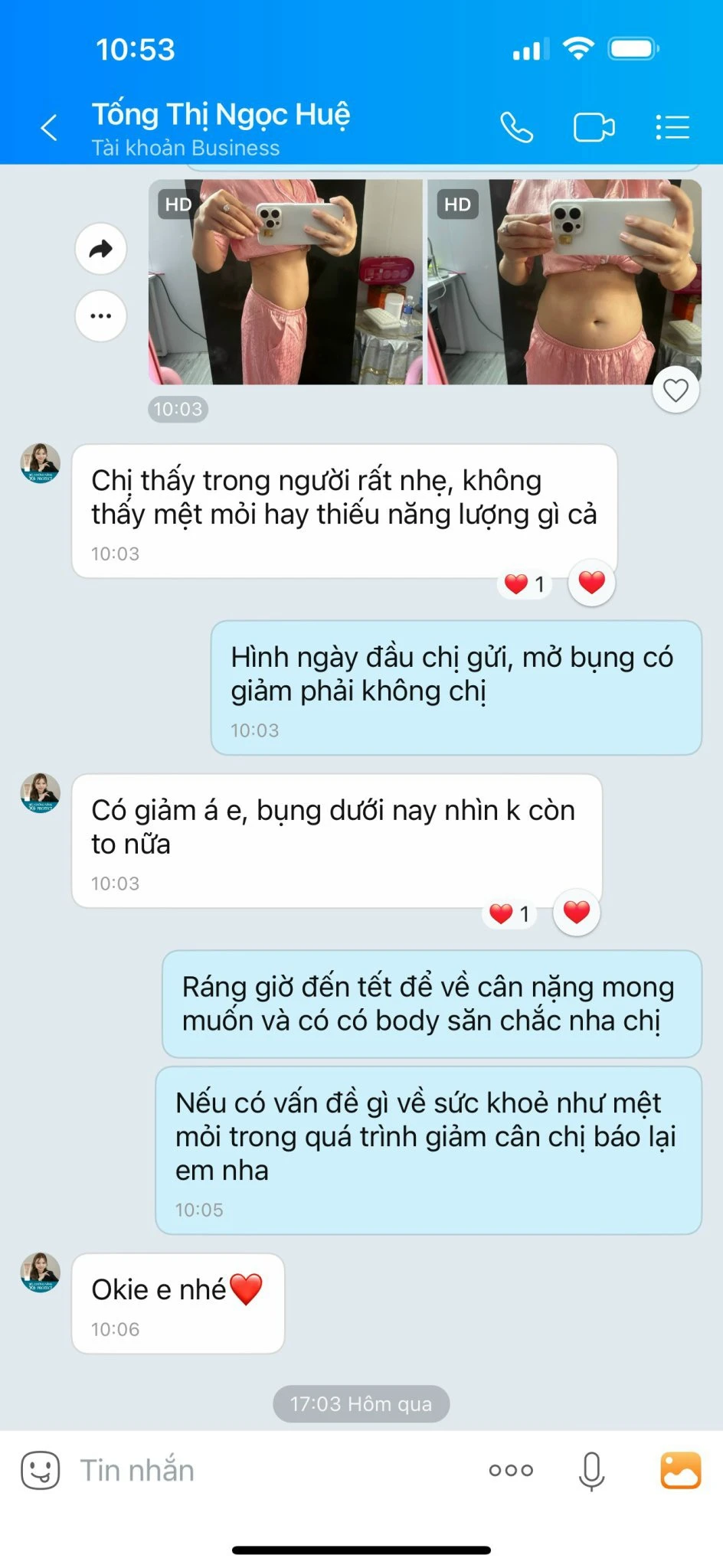 Phản hồi khách hàng 6 - Sự hài lòng của khách hàng